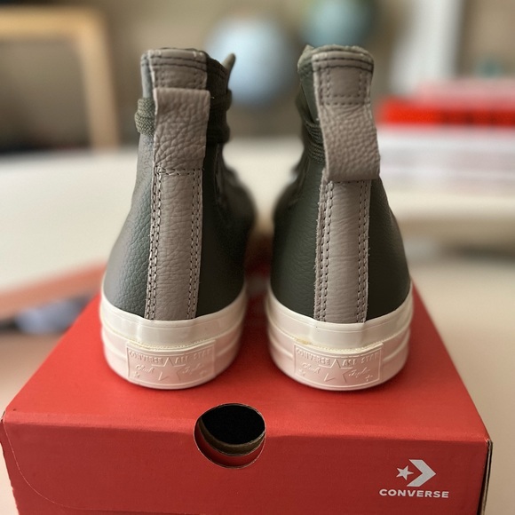 CONVERSE - Chuck 70 - Olive Green - Vulcanized rubber toe & platform outsole - Picture 8 of 10